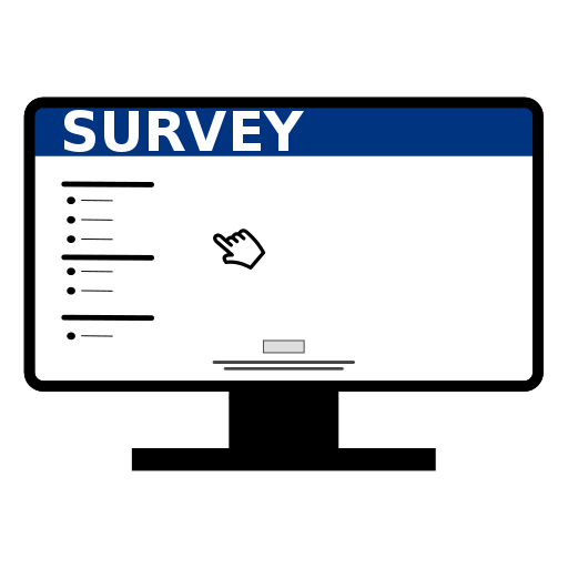 graphic of computer survey